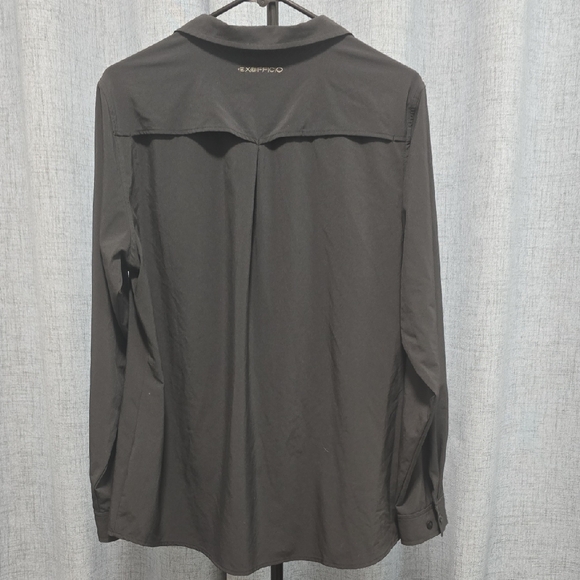 Exofficio Black Mesh-Lined Shirt size XL - Picture 8 of 9